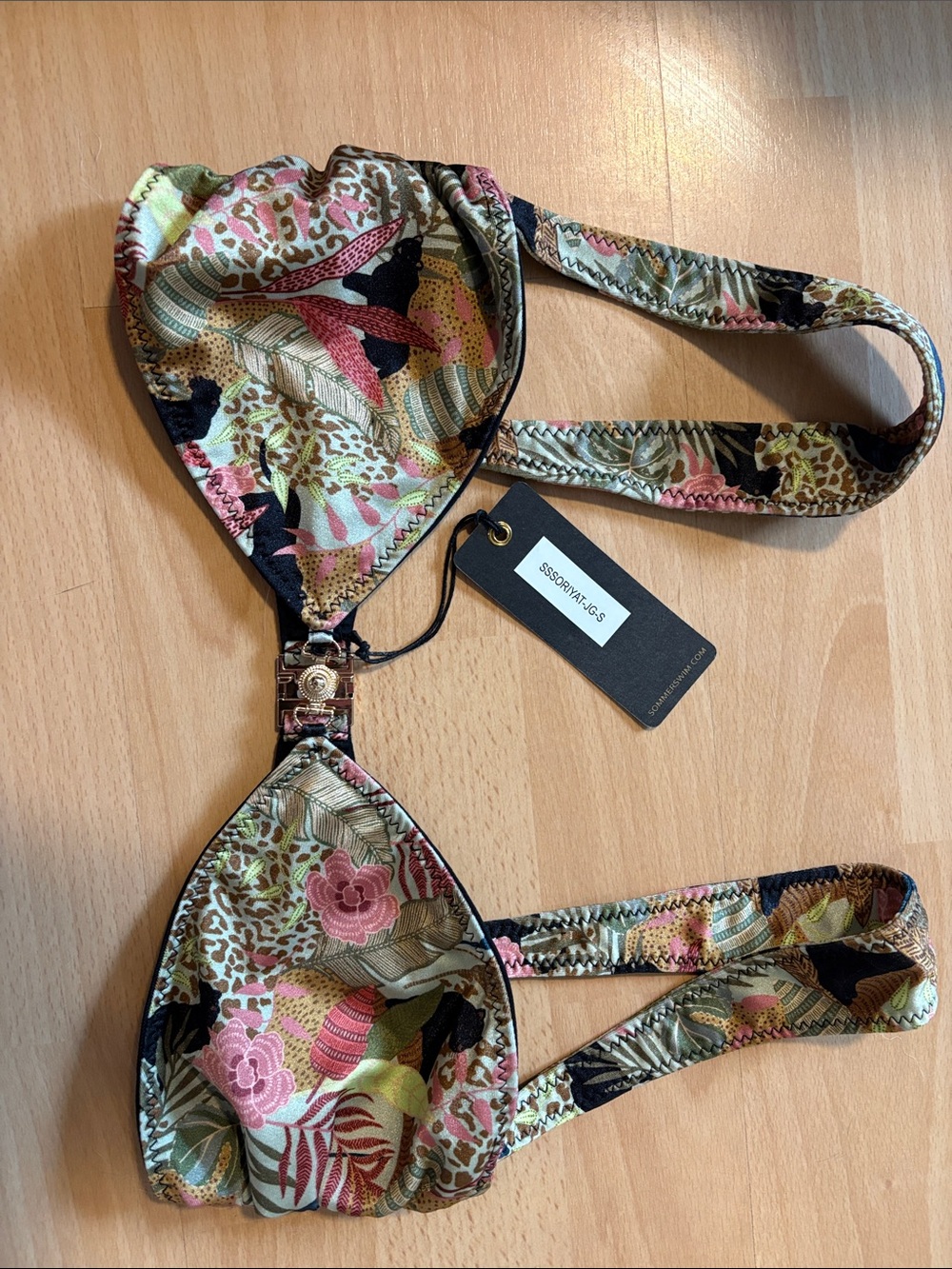 Soriya print top size S / Sommer swim